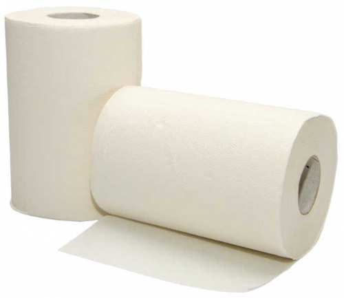 Lot de 2 rouleaux de papier absorbant