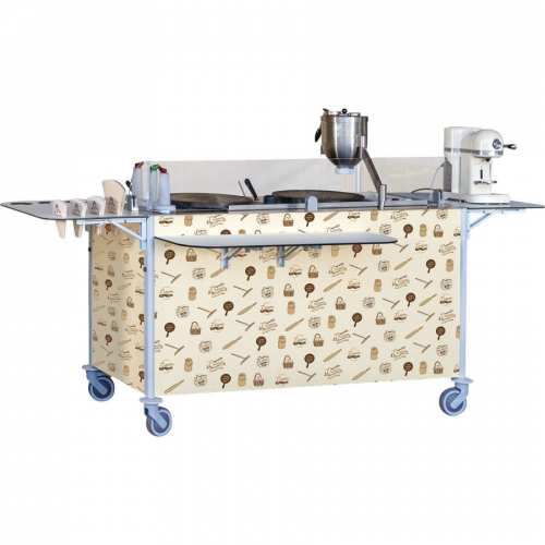 Mobiler Crêpestand