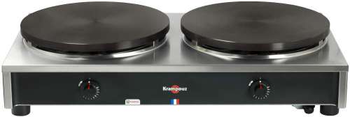 Doppelte Gas Crêpes Platten Krampouz confort