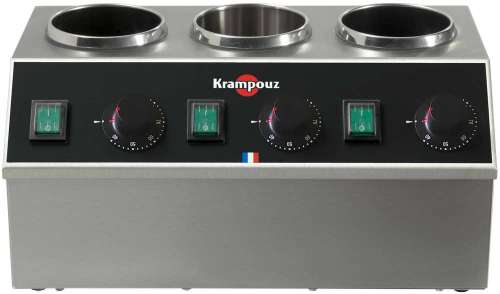 Dreifach Schokoladenwärmer Krampouz