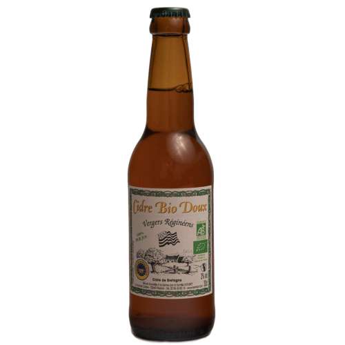 Cidre VERGERS RÉGINÉENS doux 33 cl