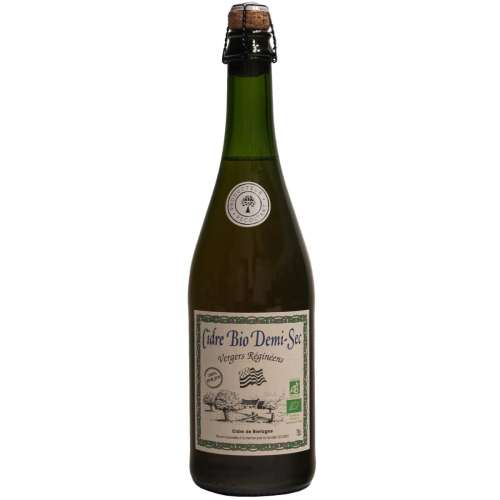 Cidre VERGERS RÉGINÉENS demi-sec 75 cl