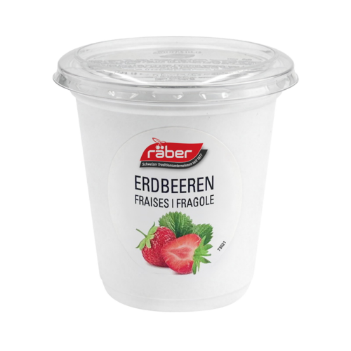 Tartinade fraises Räber