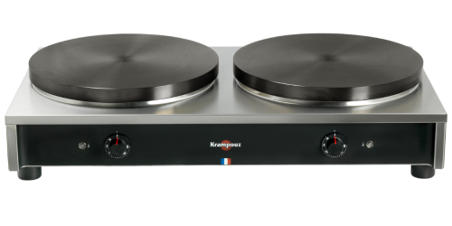 Elektrischer Doppel-Crêpes-Maker Krampouz Confort